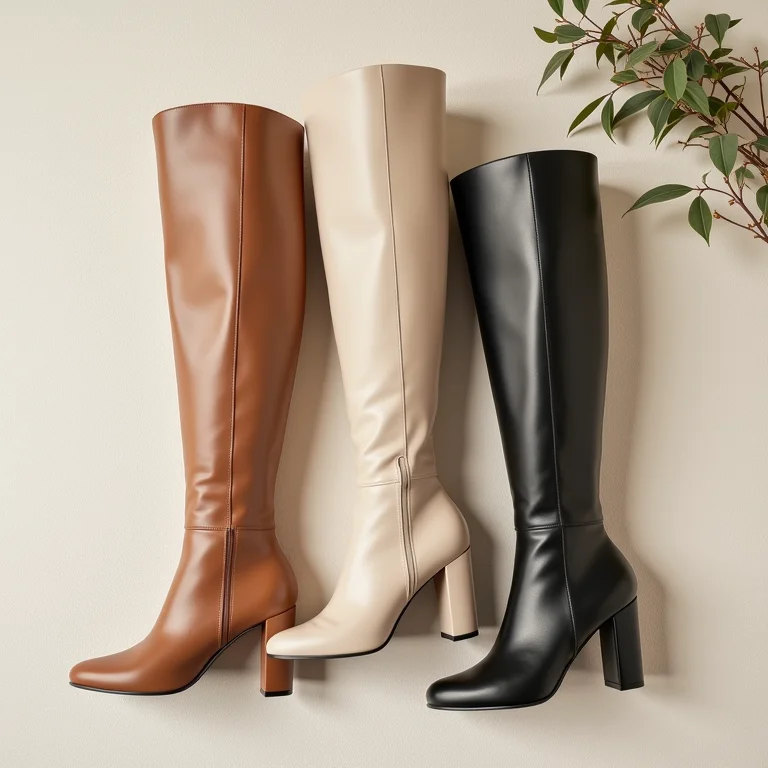 Coleção de botas cano alto Arezzo, clássicos atemporais.