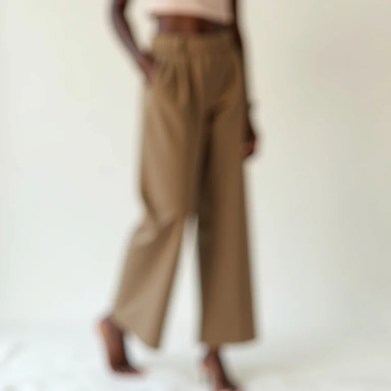 Comprimento ideal da barra da calça para alongar a silhueta