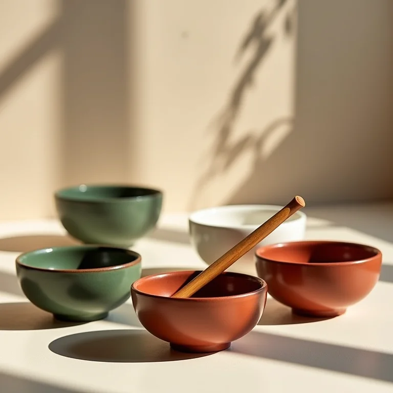 Diferentes tipos de argila para tratamentos de pele.