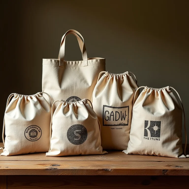 Ecobags personalizadas com estampas criativas.