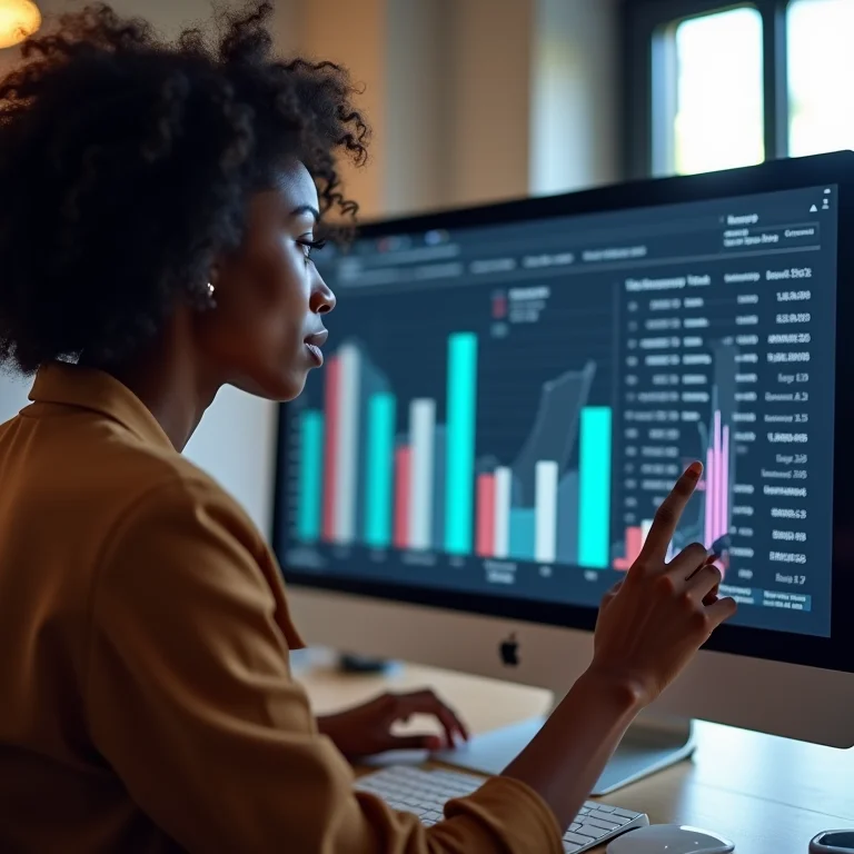 Inteligência artificial na previsão de tendências de moda.