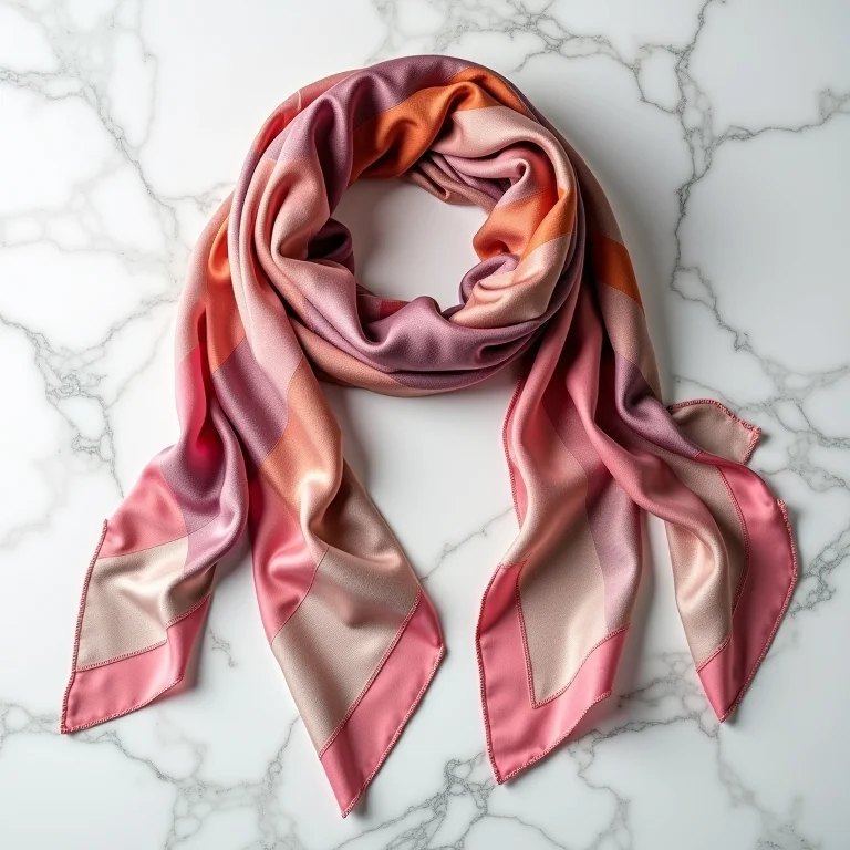 Lenços de seda estampados para adicionar versatilidade ao look