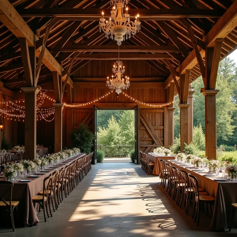 Locais alternativos para casamento econômico