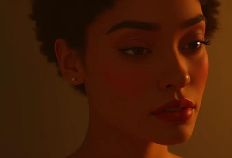 Mulher sorrindo, representando a esperança da fertilização in vitro