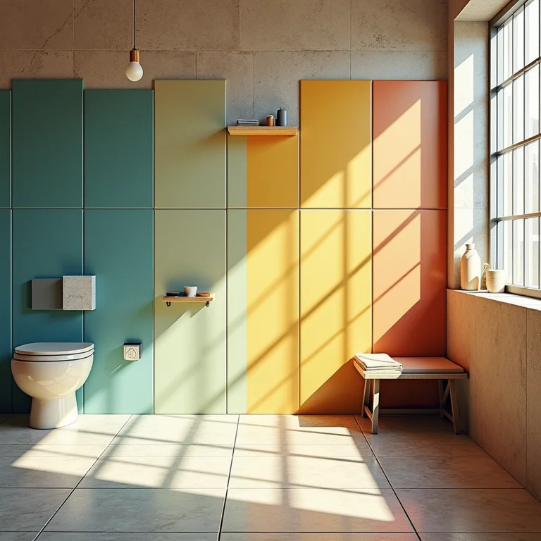 Paleta de cores para ladrilhos hidráulicos