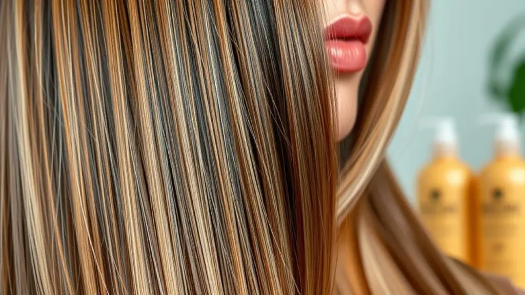 Cabelos saudáveis e brilhantes com a técnica morena iluminada doce de leite.