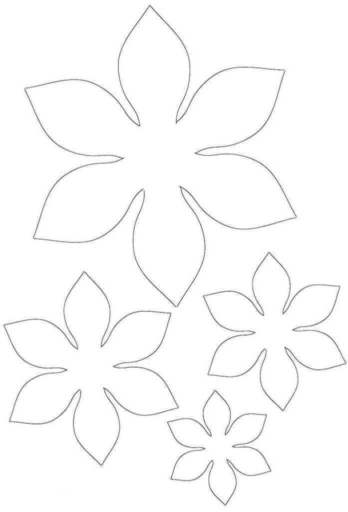 Moldes De Flores De Eva