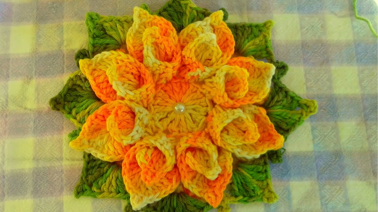 Flores de Crochê