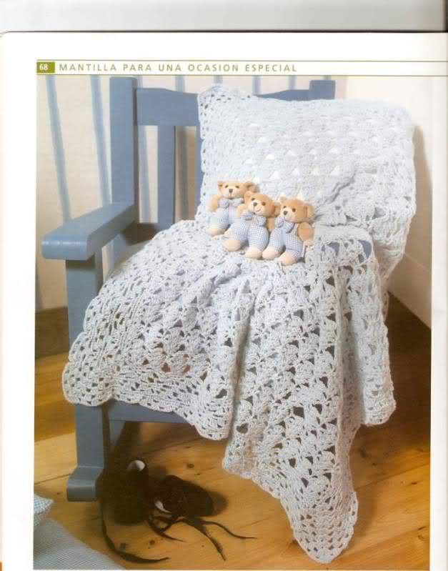 Modelos de Manta De Croche Para Bebe