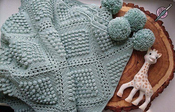 Modelos de Manta De Croche Para Bebe