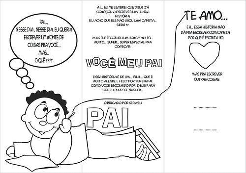Modelos de Cartao Dia Dos Pais Imprimir