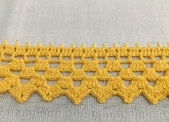 Bico De Crochê Carreira Única