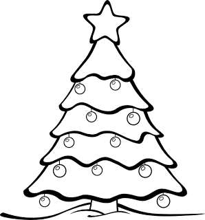 Arvore de Natal para Colorir