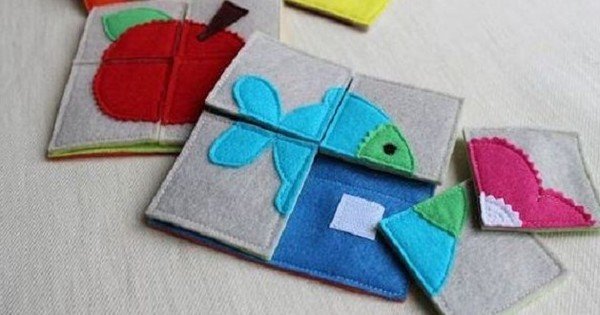 Brinquedos Educativos Feltro