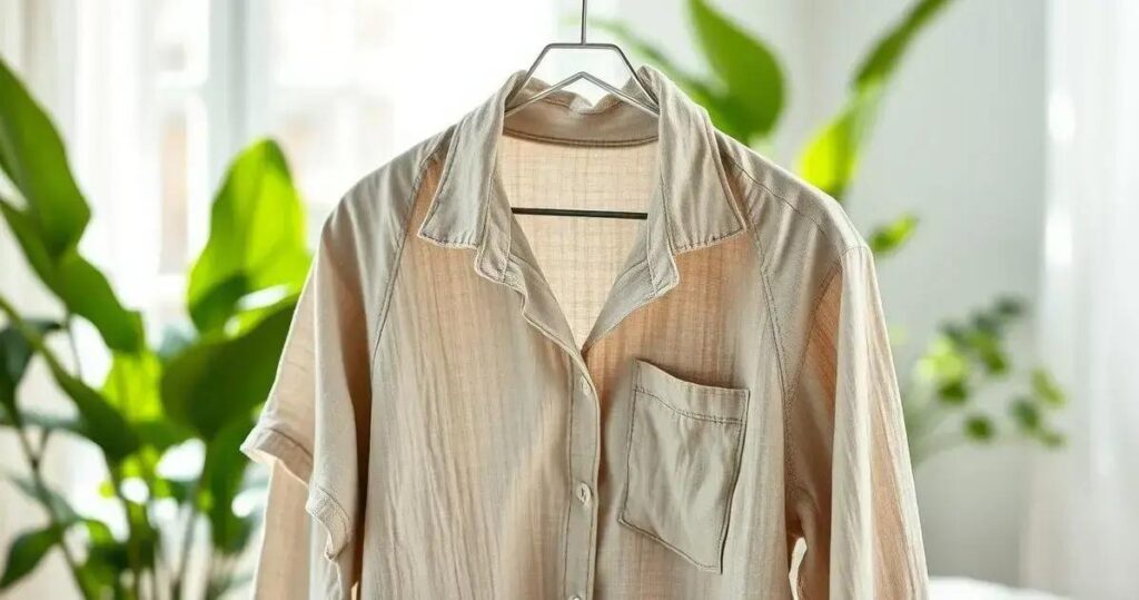 camisa de linho amassa muito como evitar