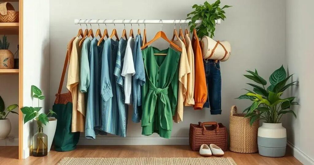 como diminuir o impacto ambiental do seu guarda roupa