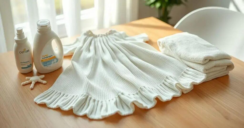 como tirar mancha amarela de guardado de roupa branca de bebê