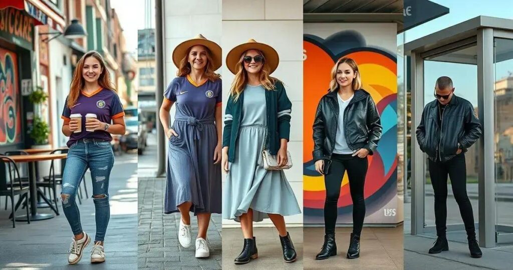 como usar camisa de time de futebol feminina de forma estilosa