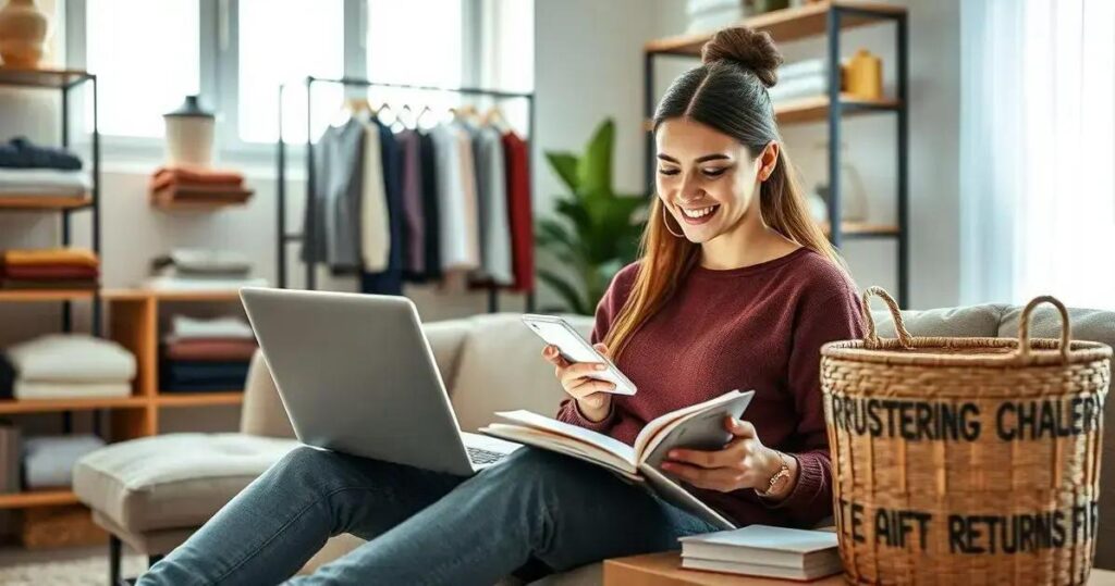 comprar roupas online com segurança