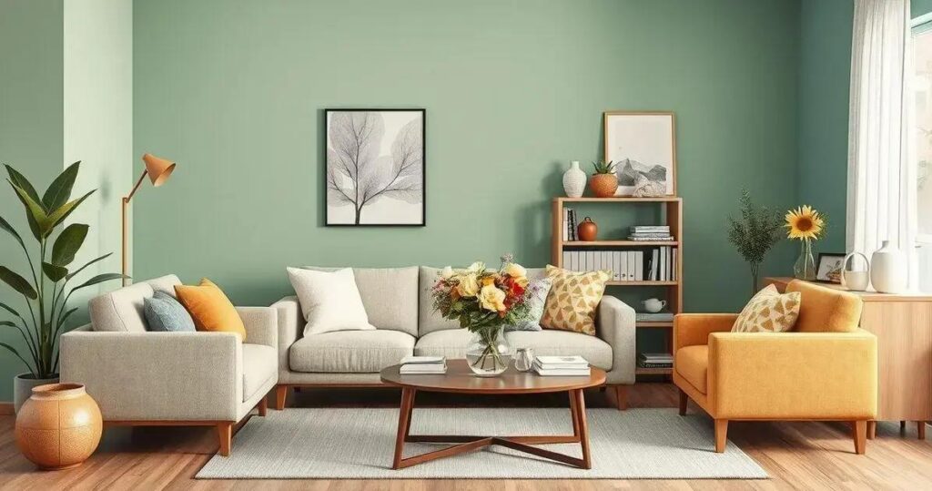 cores para sala de estar