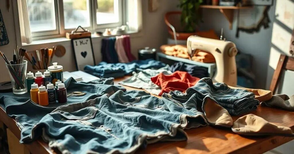 customização de roupas dê vida nova às suas peças antigas