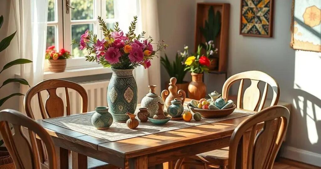 decoração com artesanato