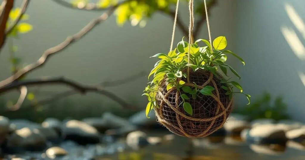 kokedama como fazer