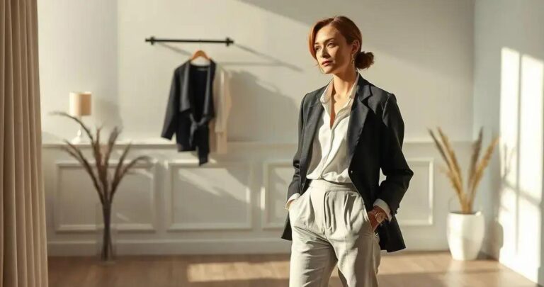 moda minimalista feminina