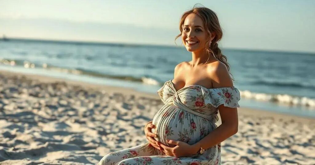 moda praia para gestantes