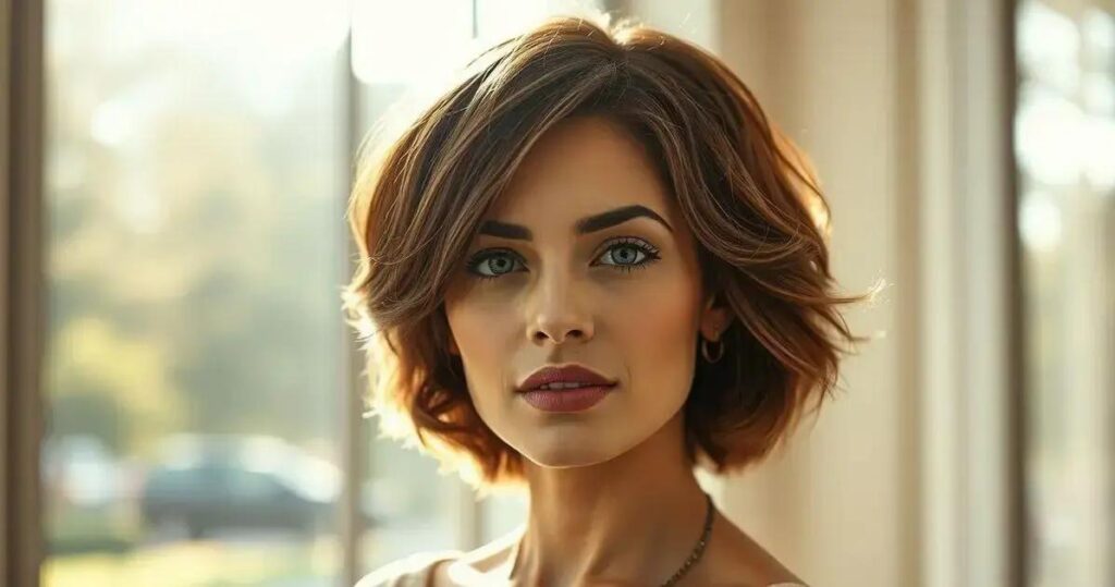 penteados para quem tem pouco cabelo e testa grande
