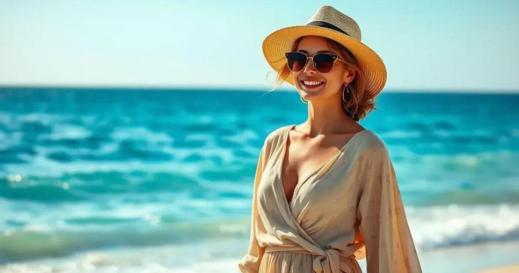 saídas de praia elegantes como escolher a sua