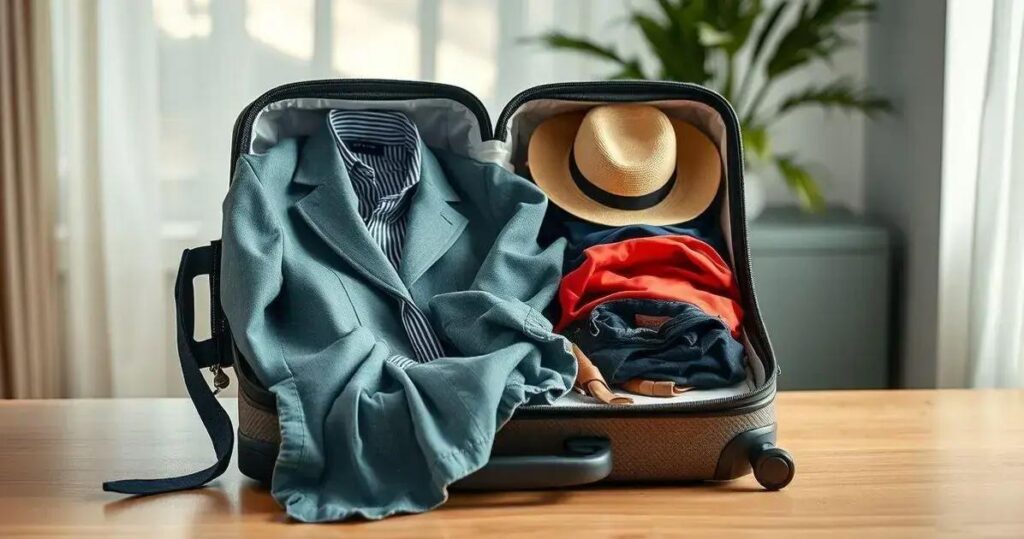tecidos que não amassam para viajar