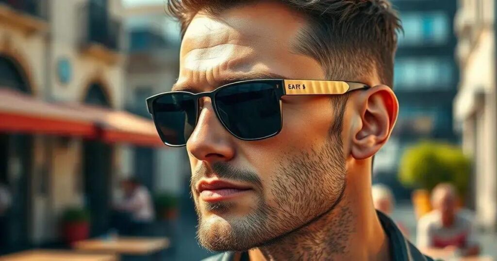 tendências de óculos de sol masculino que mulheres podem usar