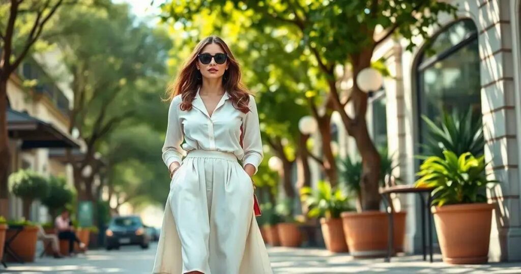 tênis branco feminino como usar em looks arrumados