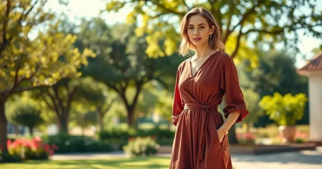 vestido de malha confortável