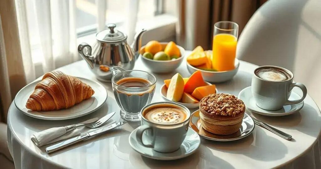 café da manhã de hotel