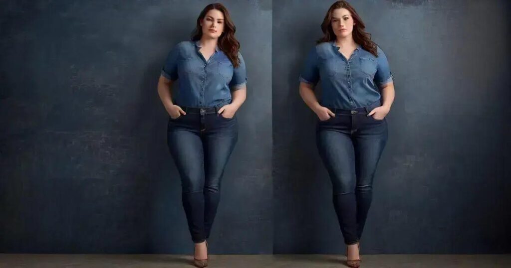 calça jeans ideal para plus size