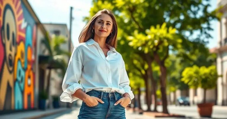 camisa branca feminina como usar com jeans