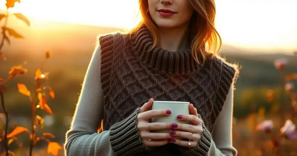 colete de tricot como usar