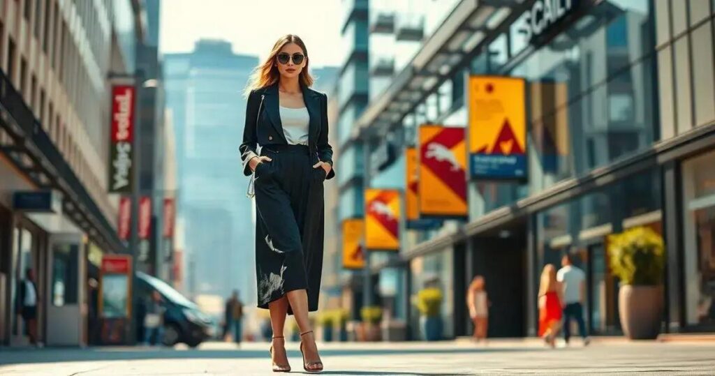 como parecer mais alta com roupas