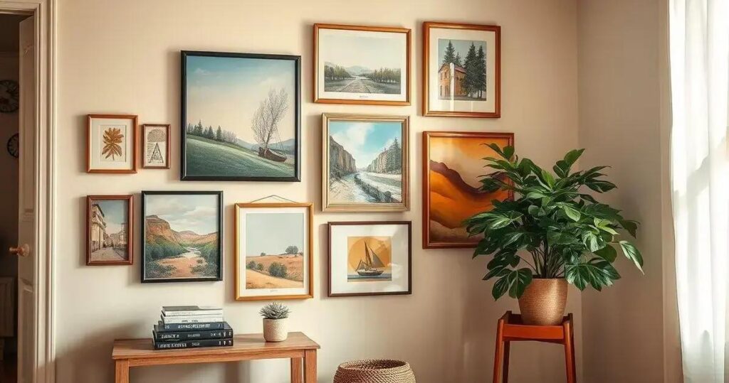 decoração com quadros