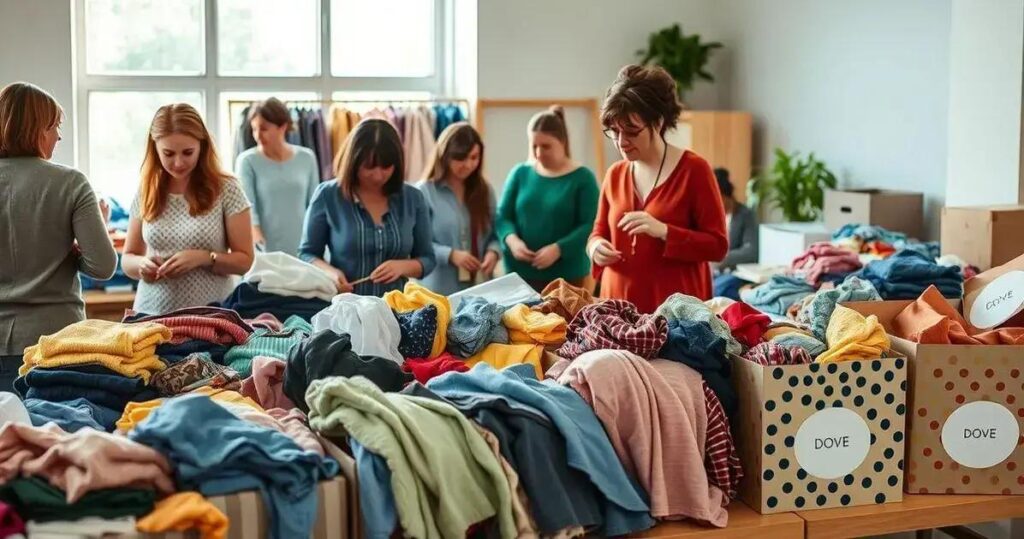 doar roupas usadas onde e como