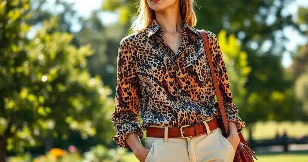 estampa animal print como usar