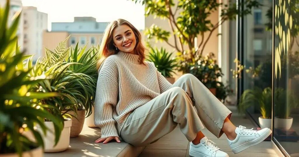 estilo comfy chic