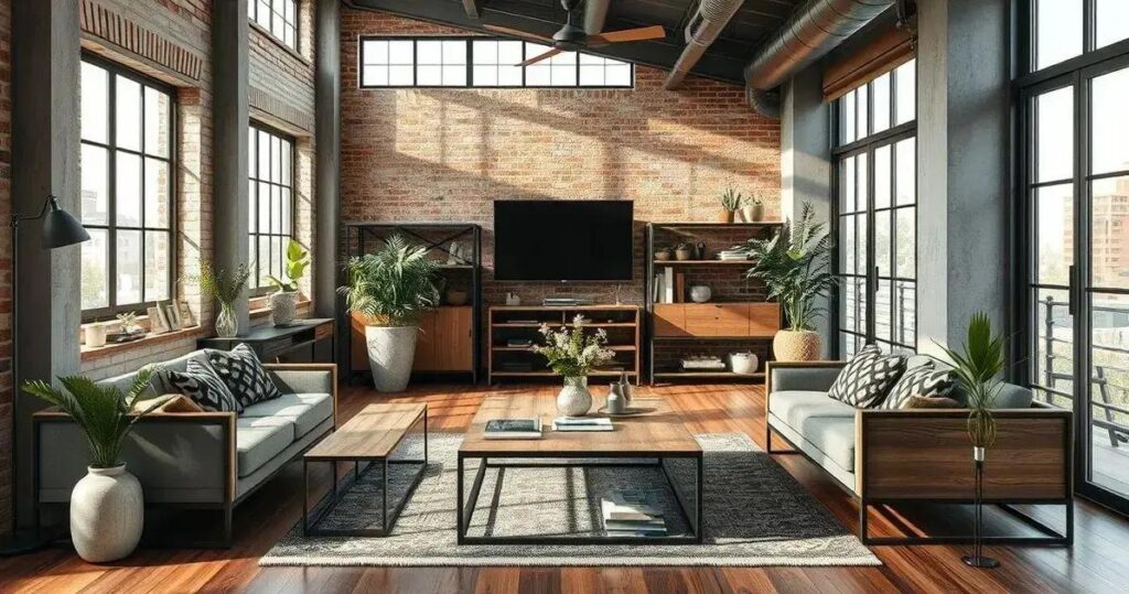 estilo industrial decoração