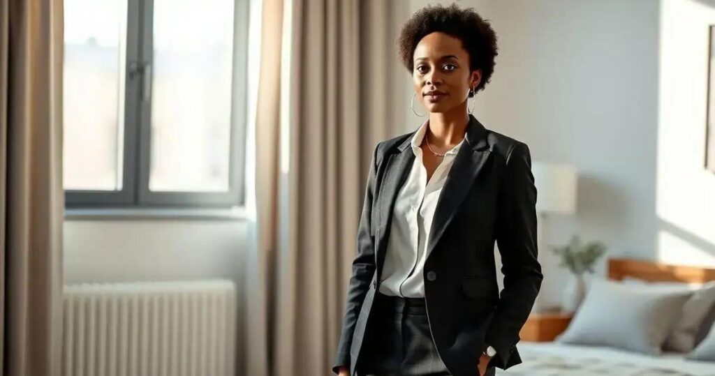 look para entrevista de emprego feminino