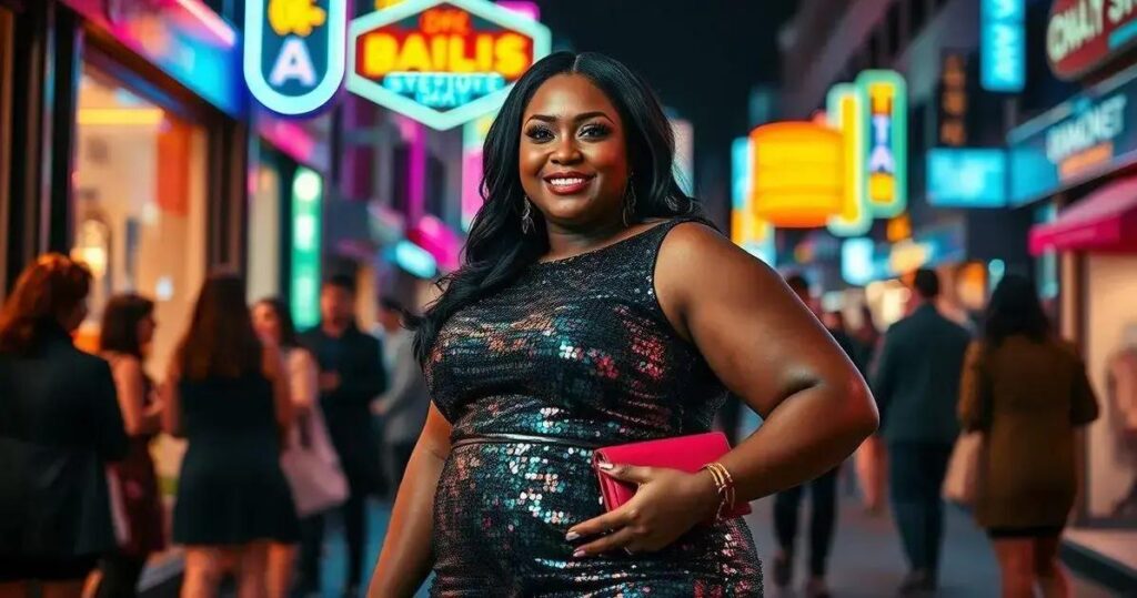 looks para balada plus size