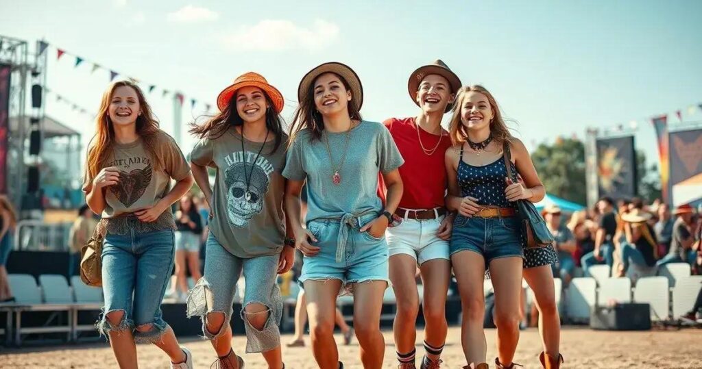 looks para festival de música