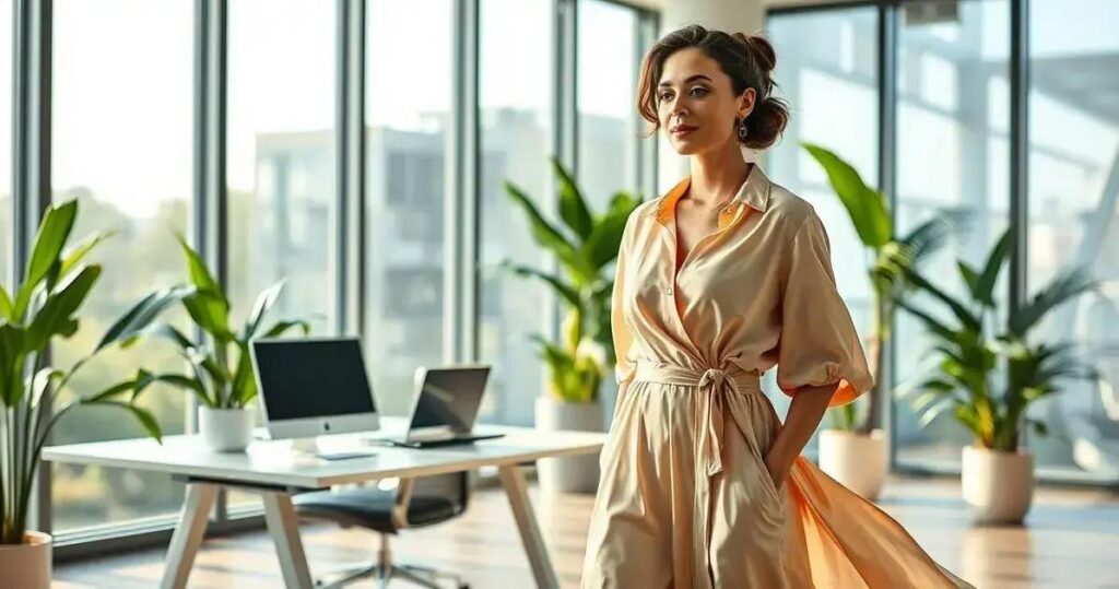 looks para trabalho verão