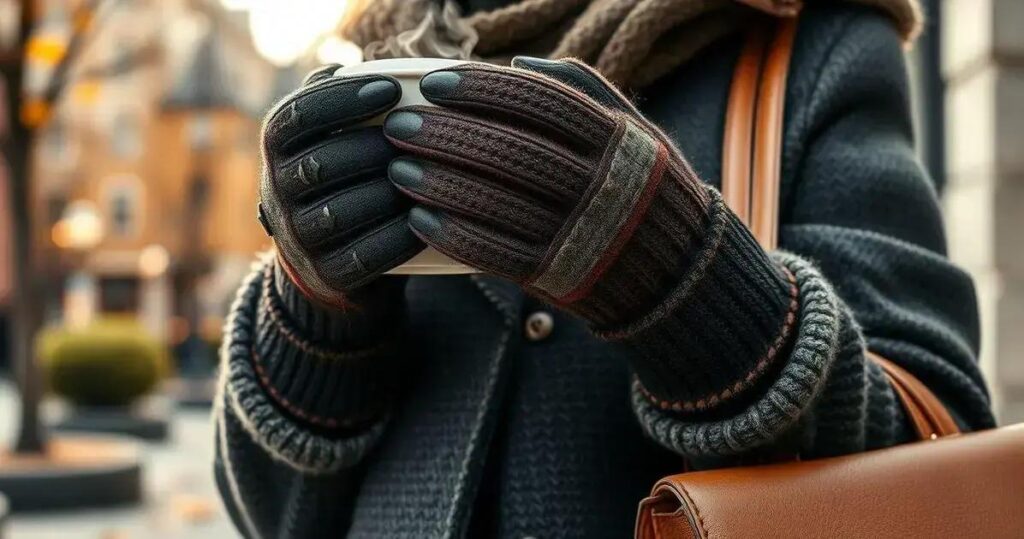 luvas femininas para o inverno